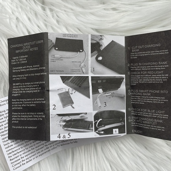 Charging Wristlet - Picture 3 of 4